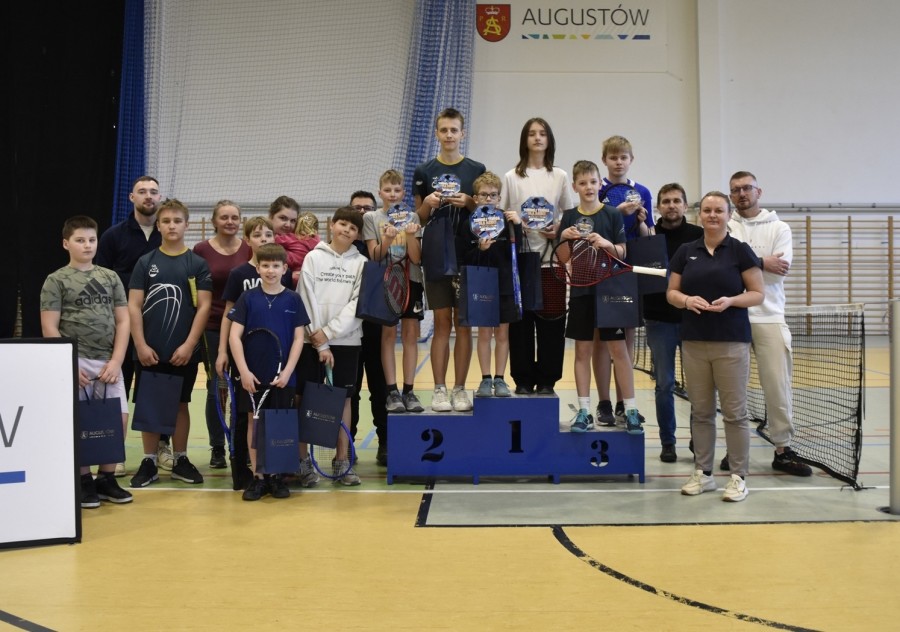 Tenis. Rywalizowali zawodnicy z Augustowa, Sejn i Suwałk [zdjęcia]