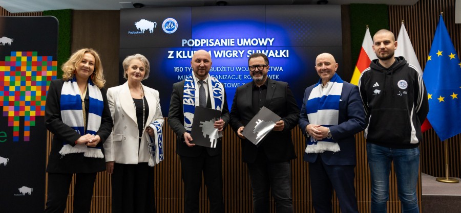 Wigry Suwałki otrzymały od samorządu województwa 150 tys. zł na grę i promocję w rundzie wiosennej