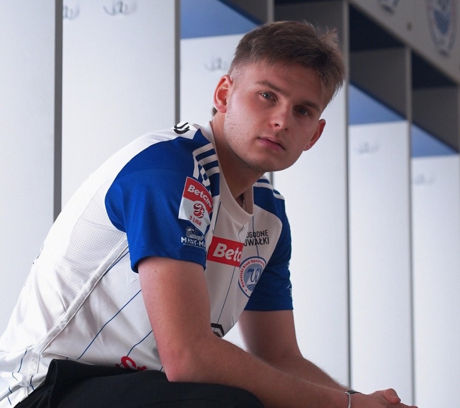 Bartosz Baranowicz piłkarzem Wigier Suwałki. Wrócił wychowanek, Jan Kaszkiel 