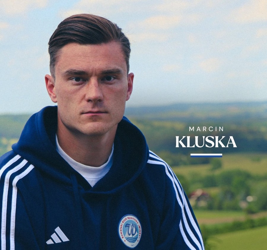 Marcin Kluska, były gracz Polonii Warszawa i ŁKS-u Łomża, piłkarzem Wigier Suwałki