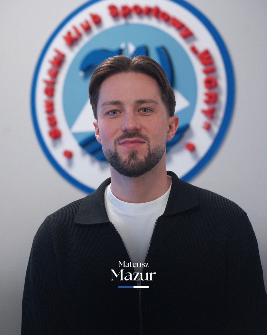 Mateusz Mazur dyrektorem sportowym Wigier Suwałki. Powrót po prawie 4 latach