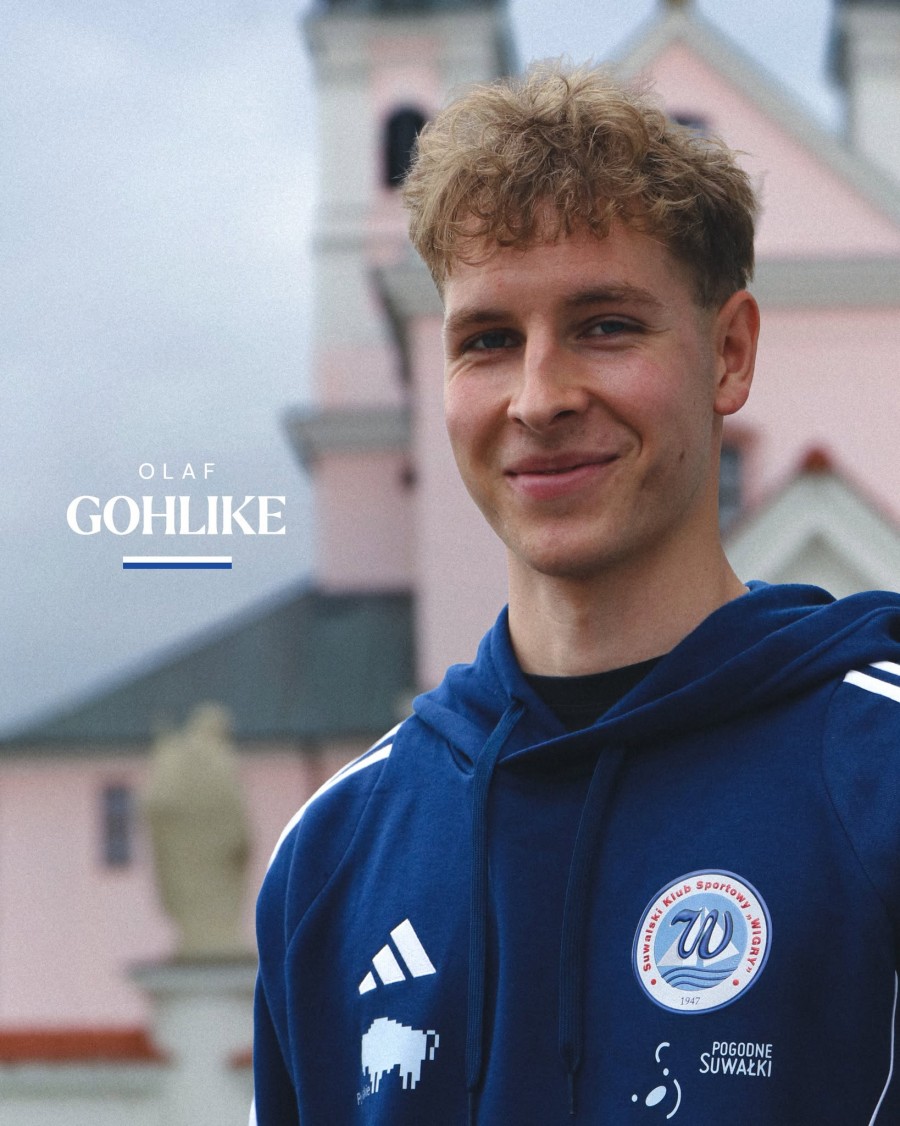 Olaf Gohlike piłkarzem Wigier Suwałki. Zadebiutował w ekstraklasie, w III lidze ma strzelać bramki