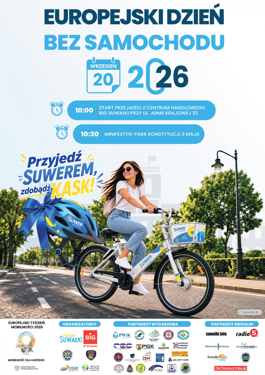 Dzień bez Samochodu w Suwałkach