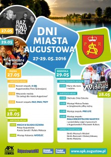 Odwiedź Augustów w długi weekend majowy!