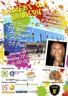 Studenci i uczelnia też pomogą Brygidzie