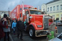 Ciężarówka Coca Coli zawitała do Suwałk [wideo]