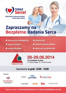 Badania serca za darmo