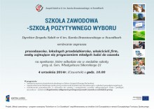 By lepiej kształcić w szkole zawodowej