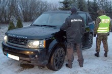 Land Rover skradziony w Niemczech, znaleziony pod Łomżą