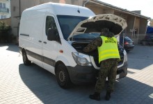 Skradziony Mercedes odzyskany w Augustowie