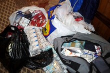 Ponad 5,5 tys. paczek papierosów i 60 kg nielegalnej krajanki tytoniowej