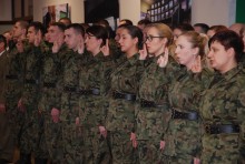 Ślubowanie pograniczników. Prawie tyle samo kobiet co mężczyzn