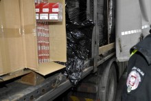 Kontrabanda o wartości 1,3 mln w ciężarówce z brykietem