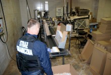 Kolejna nielegalna  fabryka papierosów zlikwidowana