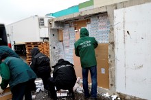 Kontrabanda w przęśle mostu [zdjęcia]