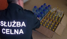 Nielegalny spirytus w garażu