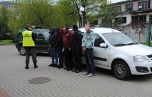 Obywatele Sri Lanki i Indii zatrzymani koło Sejn