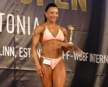 Dwa złote krążki dla kulturystki Marty Górzyńskiej