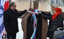 Odsłonięto Kamień Upamiętniający suwalskich Żydów