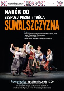 NABÓR! Suwalszczyzna zaprasza do tańca i śpiewu