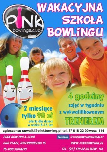 Wakacyjna Szkoła Bowlingu – ruszają zapisy!  