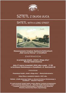 Suwalscy Żydzi. Promocja książki „Sztetl z długą ulicą” M. Ambrosiewicza
