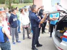 Augustów. Policjanci odwiedzają szkoły