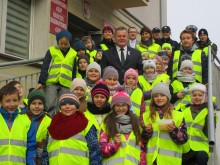 Gołdap. Cytryna zamiast mandatu i odblaski w nagrodę 