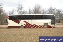 Olecko. Ukradł autobus, aby pojechać do dziewczyny