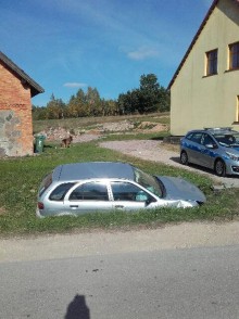 Wypadek na trasie Kukowo-Zatyki. Kierowca był pijany