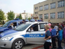 Suwalscy policjanci odwiedzają szkoły