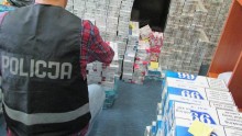 Ponad osiem tysięcy paczek papierosów bez akcyzy