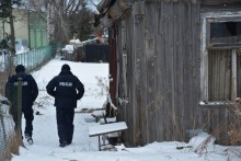 Mrozy odpuszczają, ale policjanci trzymają rękę na pulsie