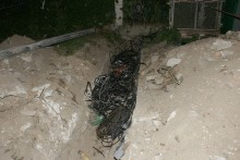 Kradli przewody. Wpadli na gorącym uczynku