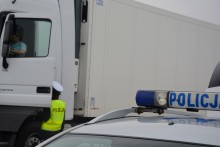 Kontrolowali samochody ciężarowe. Litwin się wyłamał