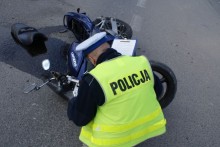 Gmina Szypliszki. Pijany motocyklista uderzył w audi
