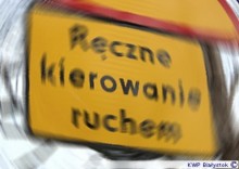 Kierował ruchem mając prawie trzy promile