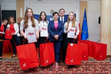 Finansoaktywni gimnazjaliści z podlaskiego w Ministerstwie Finansów