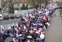 Pikieta ZNP w Białymstoku. Z Suwałk pojedzie ponad 20 osób