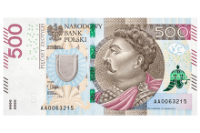 Od dziś możemy płacić banknotem 500 zł 