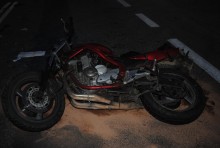 Zderzenie motocykla z samochodem w Gatnem [zdjęcia]