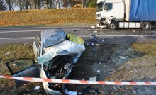Tragedia na krajowej Ósemce. W Podcisówku zginęły trzy osoby