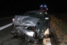 Śmiertelny wypadek koło Augustowa [zdjęcia]