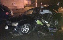 Zderzenie dwóch osobówek w Olecku. Jedna osoba nie żyje