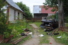 Berżniki. Pięć osób w szpitalu i skasowane bmw