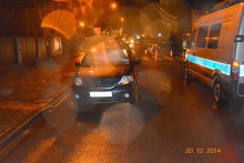 Potrącenie matki z dzieckiem w Suwałkach