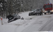 Dwie czołówki na prostej drodze