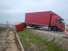 Krajowa Ósemka. Pijany Białorusin zjechał do rowu