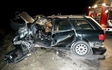 Szurpiły. Kierowca zjechał na drugą stronę jezdni