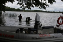 Zwłoki w jeziorze Oleckie Wielkie. To poszukiwany mieszkaniec miasta